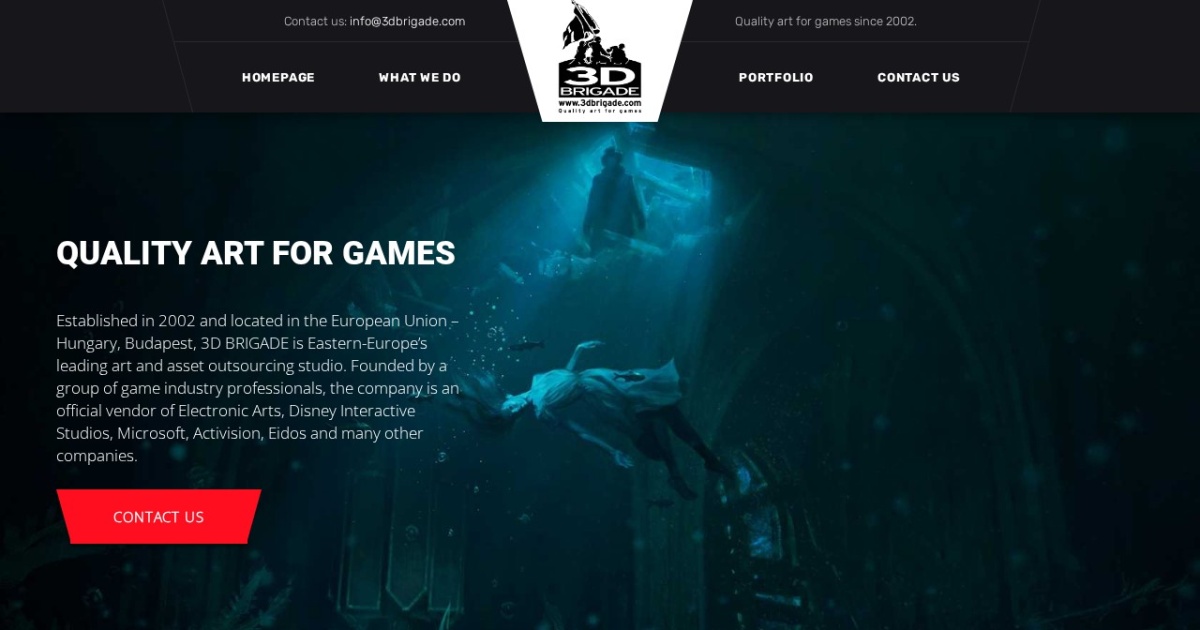 Screenshot of 3D Brigade – Quality Art for Games
