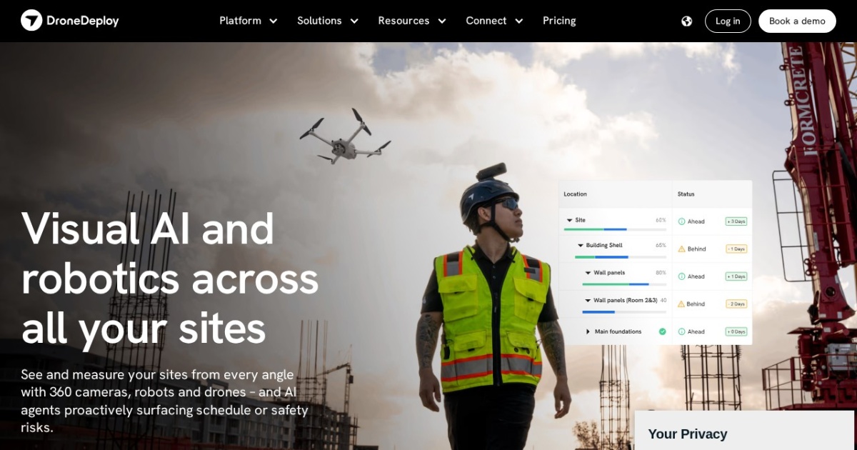 Screenshot of DroneDeploy