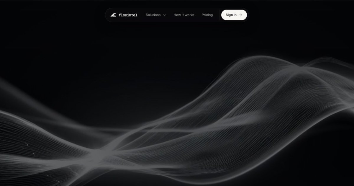Screenshot of Floe Intel