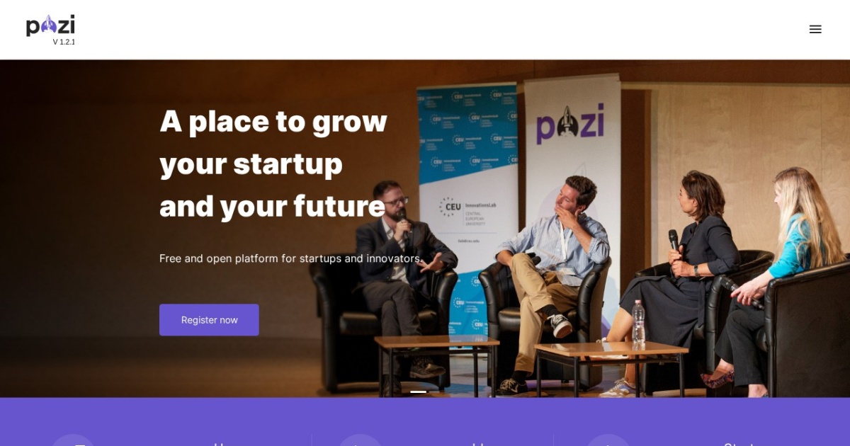 Screenshot of pozi.io